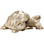 Figurina Decorativa Turtle Auriu Small