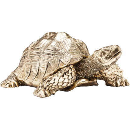 Figurina Decorativa Turtle Auriu Small
