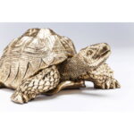 Figurina Decorativa Turtle Auriu Small