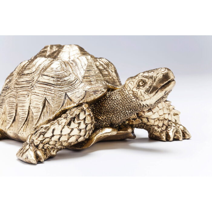 Figurina Decorativa Turtle Auriu Small
