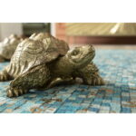 Figurina Decorativa Turtle Auriu Small