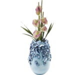 Vaza Butterflies LightAlbastru 35 CM