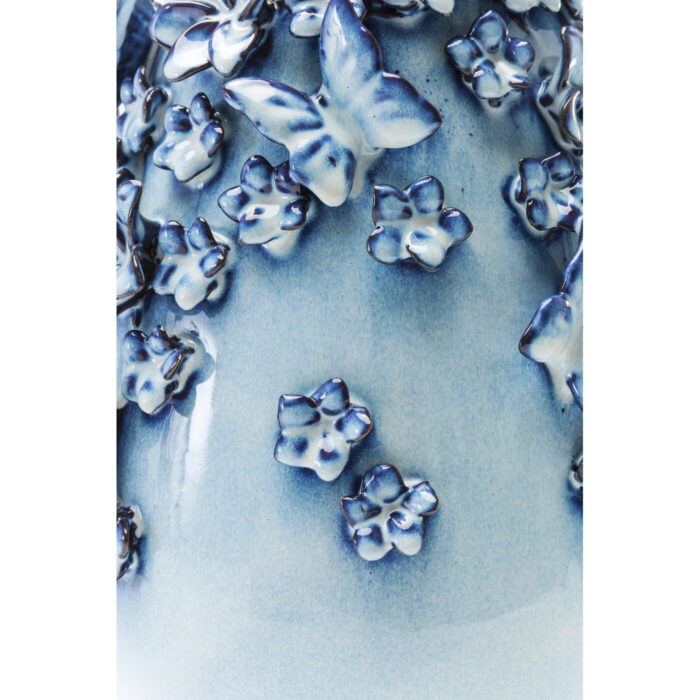 Vaza Butterflies LightAlbastru 35 CM