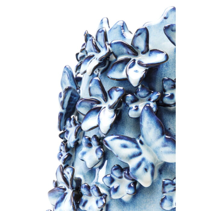Vaza Butterflies LightAlbastru 35 CM