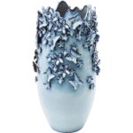 Vaza Butterflies LightAlbastru 50 CM