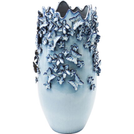 Vaza Butterflies LightAlbastru 50 CM