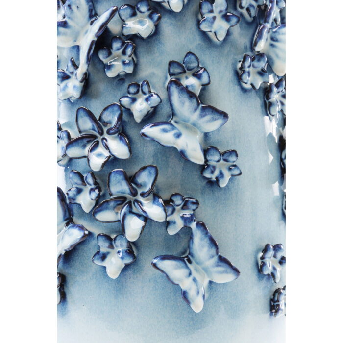Vaza Butterflies LightAlbastru 50 CM