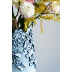 Vaza Butterflies LightAlbastru 50 CM