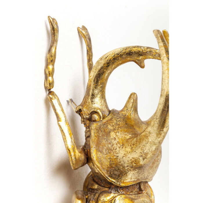 Decoratiune perete Atlas Beetle Auriu