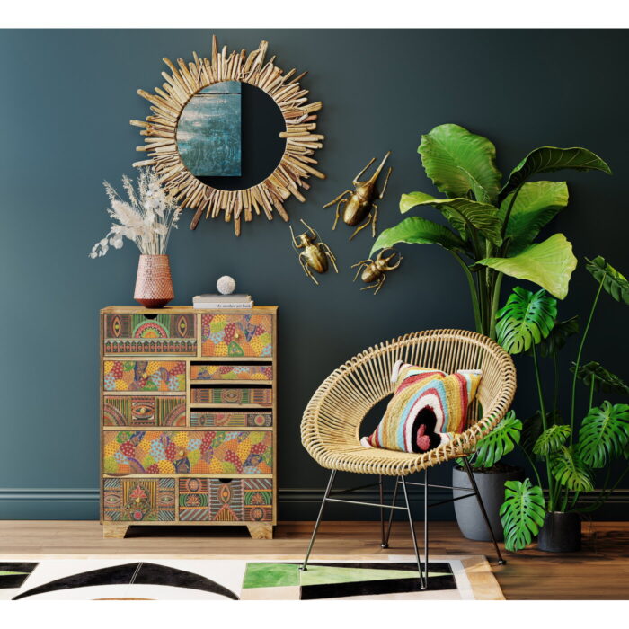 Decoratiune perete Atlas Beetle Auriu