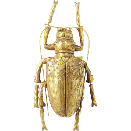 Decoratiune perete Longicorn Beetle Auriu