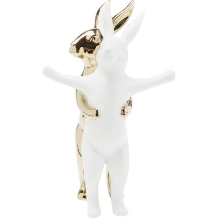 Figurina decorativa Hugging Rabbits Medium