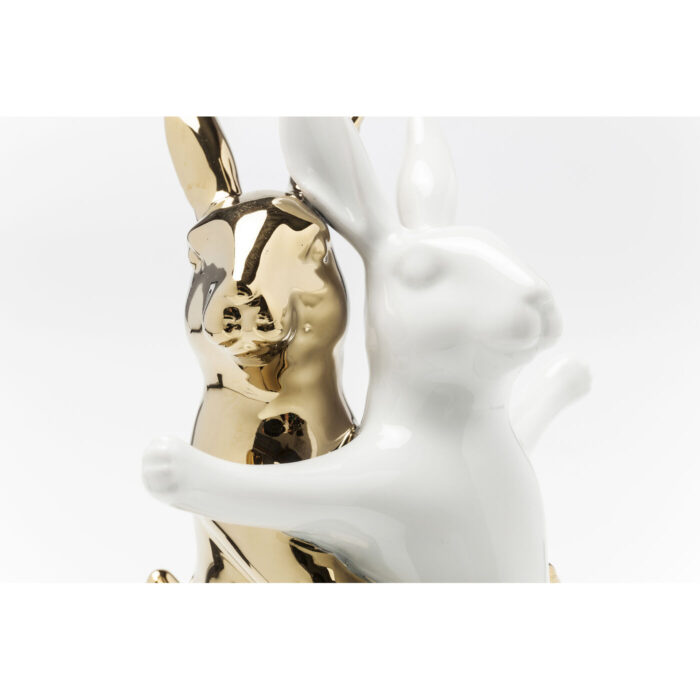 Figurina decorativa Hugging Rabbits Medium