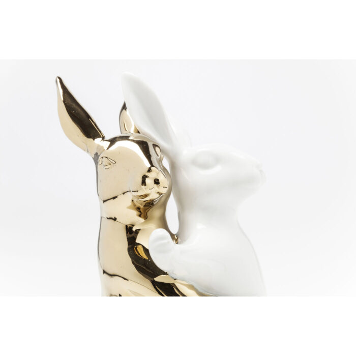 Figurina decorativa Hugging Rabbits Medium