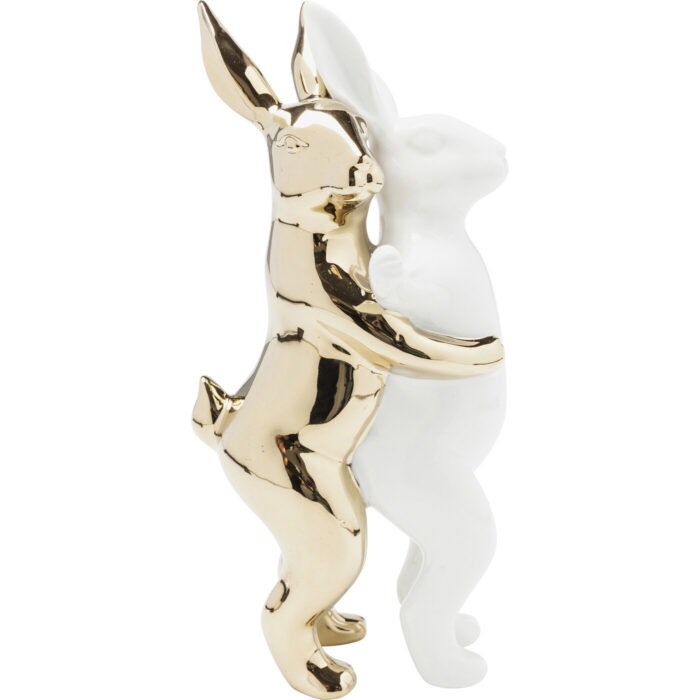 Figurina decorativa Hugging Rabbits Medium