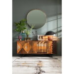 Vaza Barfly Light Albastru 43 CM