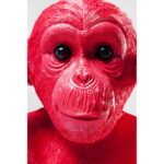 Pusculita Monkey Kikazaru Rosu