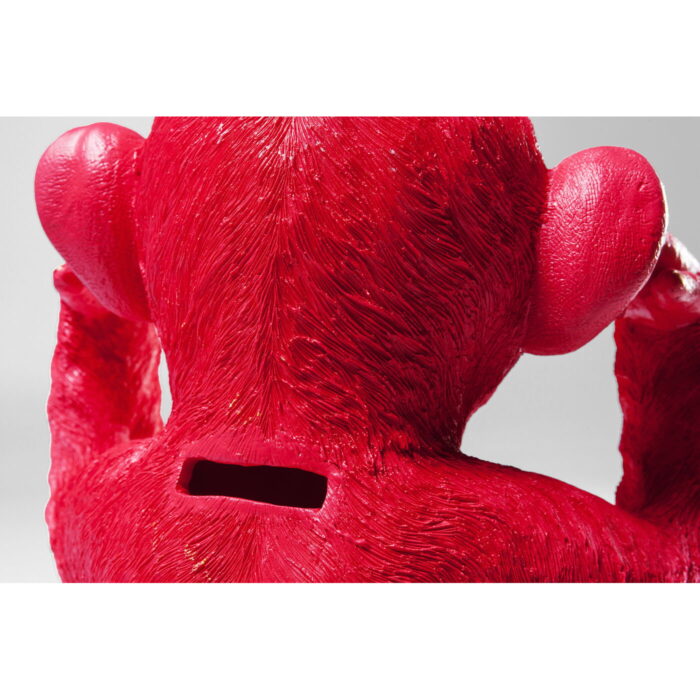Pusculita Monkey Kikazaru Rosu