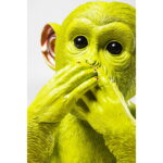 Pusculita Monkey Iwazaru Lime