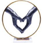 Obiect decorativ Elements Heart Hand
