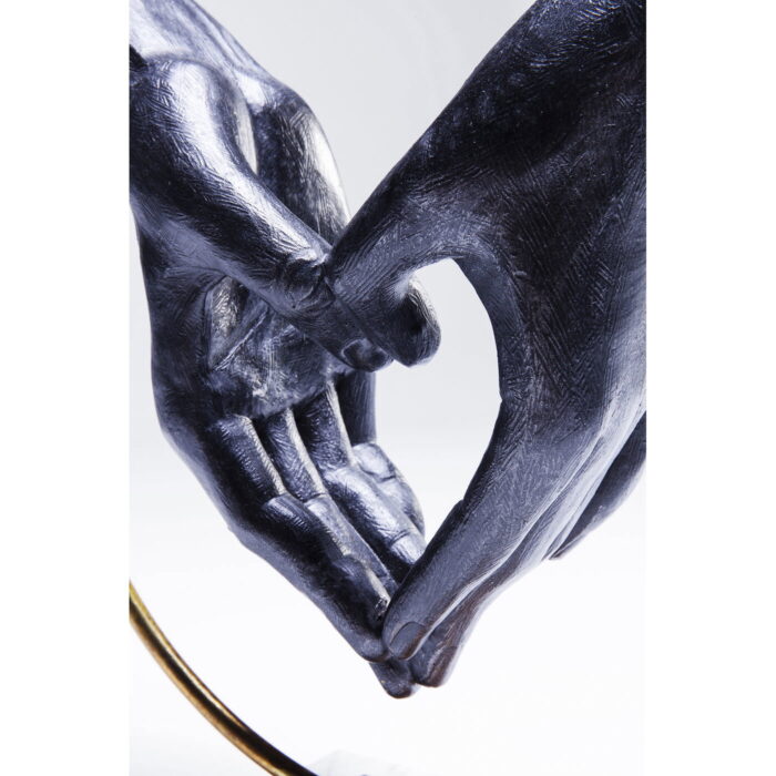 Obiect decorativ Elements Heart Hand