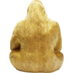 Figurina decorativa Monkey Gorilla Side XL Auriu