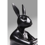 Figurina decorativa Gangster Rabbit Negru