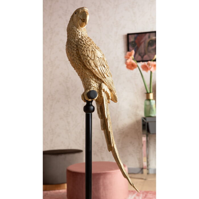 Figurina decorativa Parrot Auriu