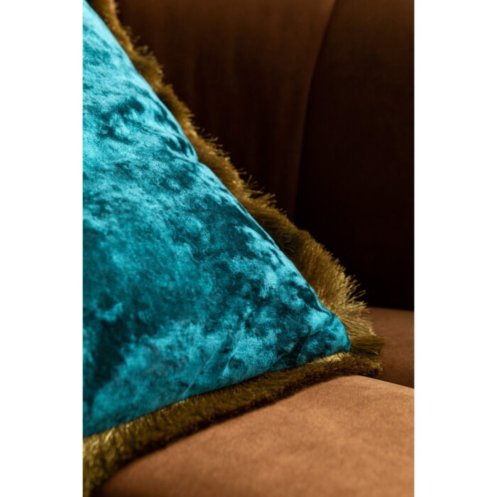Pernuta decorativa Cannes AlbastruVerde45x45cm