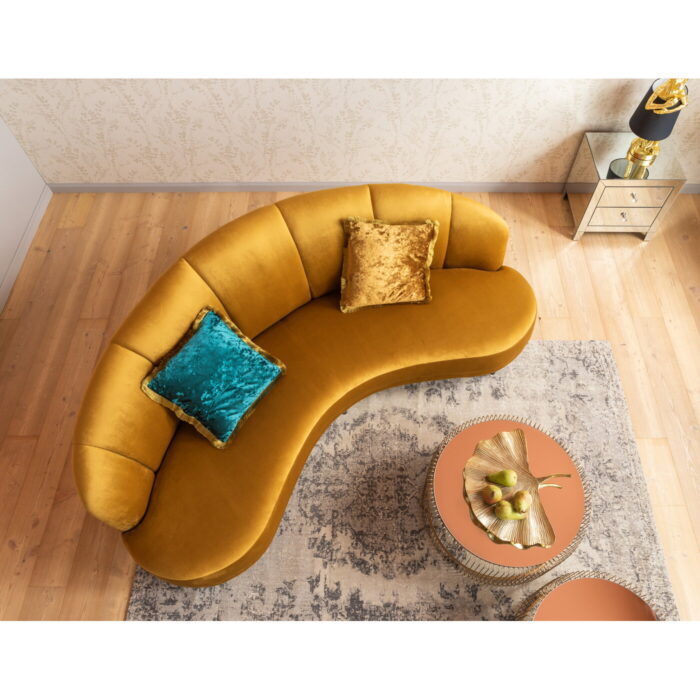 Pernuta decorativa Cannes AlbastruVerde45x45cm
