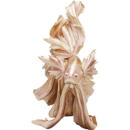 Figurina decorativa Betta Fish Auriu