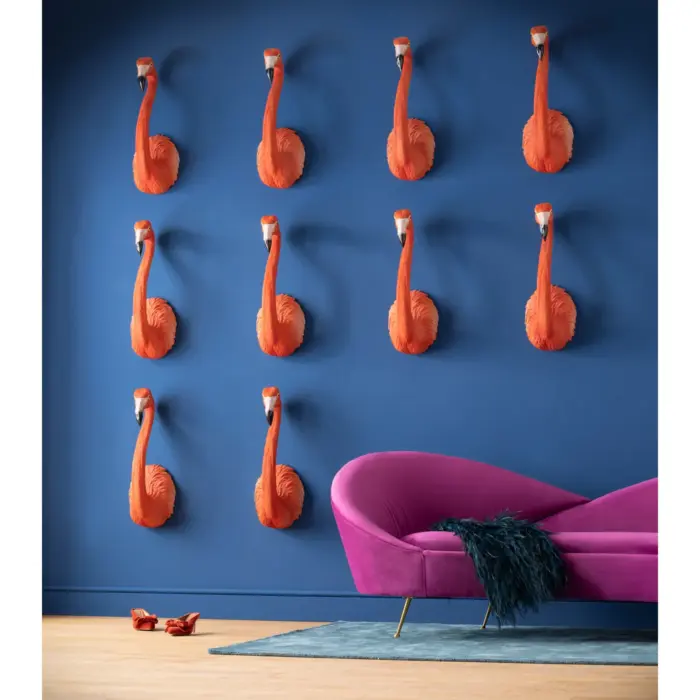 DECORAȚUNE DE PERETE FLAMINGO ROAD 72 CM - imagine 2