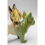 Figurina decorativa Angel Wings Dog Sortiment, diverse culori