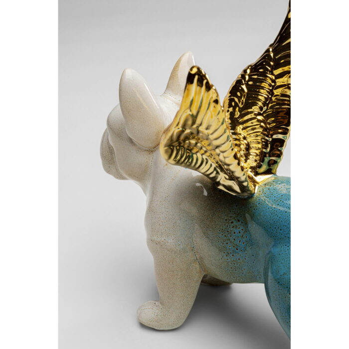 Figurina decorativa Angel Wings Dog Sortiment, diverse culori