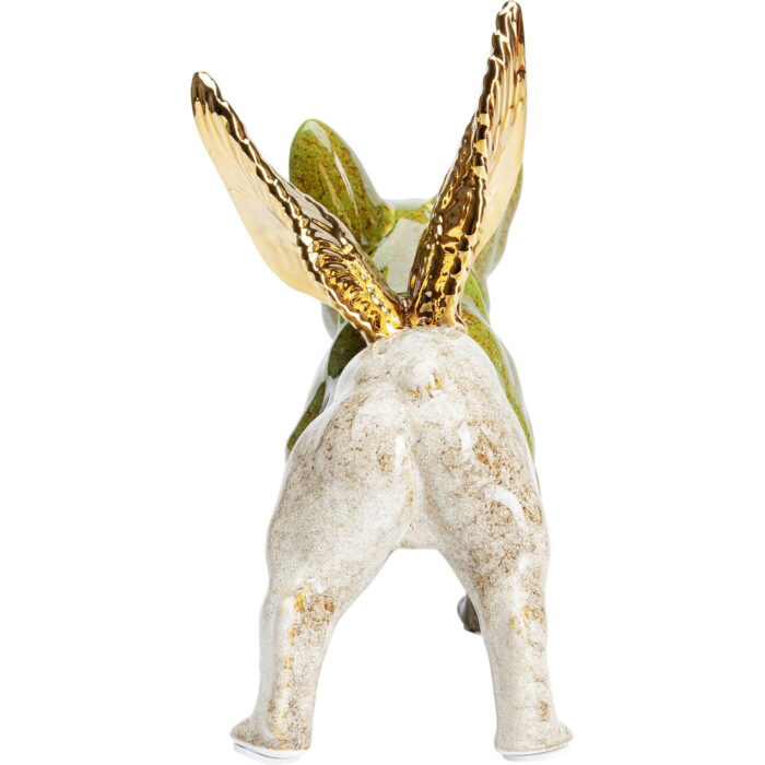 Figurina decorativa Angel Wings Dog Sortiment, diverse culori
