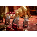 Figurina decorativa Angel Wings Dog Sortiment, diverse culori