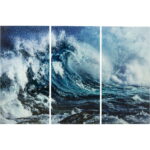 Tablou Triptychon Wave 160x240cm (3/Set)