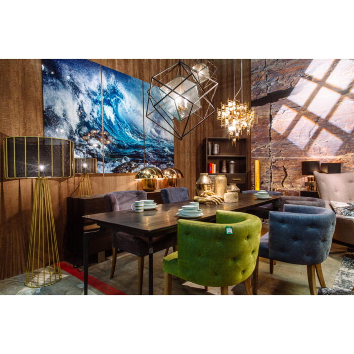 Tablou Triptychon Wave 160x240cm (3/Set)