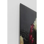 Tablou de sticla Flower Art Lady 120x120cm