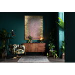 Tablou pe panza Flower Boat Auriu Roz 160x120cm