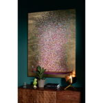 Tablou pe panza Flower Boat Auriu Roz 160x120cm