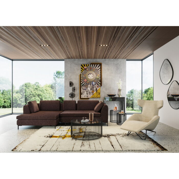 Covor Abstract Gri Line 300x200cm