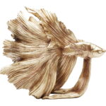 Obiect decorativ Betta Fish Auriu mic