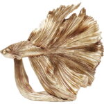 Obiect decorativ Betta Fish Auriu mic