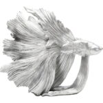 Obiect decorativ Betta Fish Argintiu mic