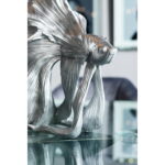 Obiect decorativ Betta Fish Argintiu mic