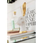 Obiect decorativ Bunny Auriu 30cm