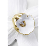 Decoratiune de perete Orchid Alba 25cm