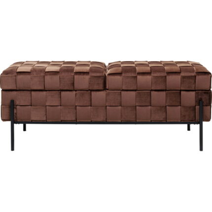 Bancheta Weave Mocca 121cm
