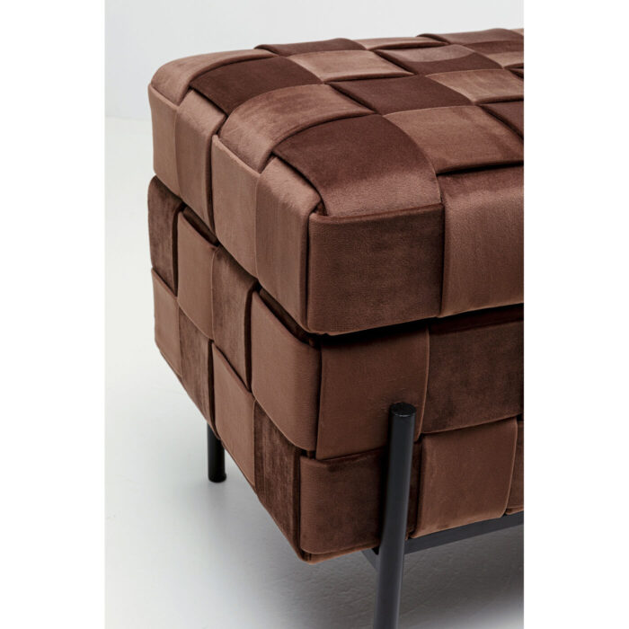 Bancheta Weave Mocca 121cm